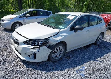 2017 Subaru Impreza 2.0I from USA, damaged, VIN 4S3GTAA68H3711258